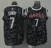 Toronto Raptors #7 Kyle Lowry Black City Luminous Stitched Jersey,baseball caps,new era cap wholesale,wholesale hats